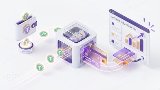 Крипта за трафік: Як анонімно та вигідно оплачувати рекламу в FB та Google. Повний гайд